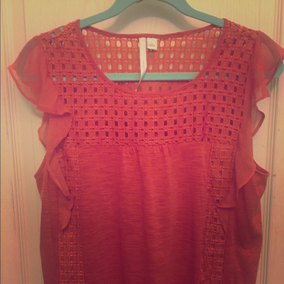 Ruffle Sleeve Blouse - Picture 1 of 3